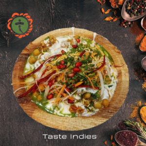 Aloo tikki chaat 
